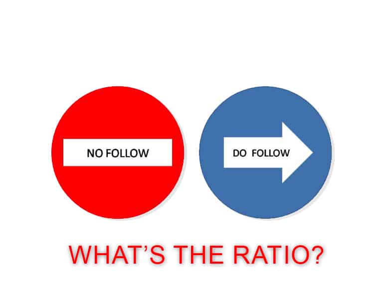 What is the Best Dofollow vs Nofollow Ratio? It's not what you thought