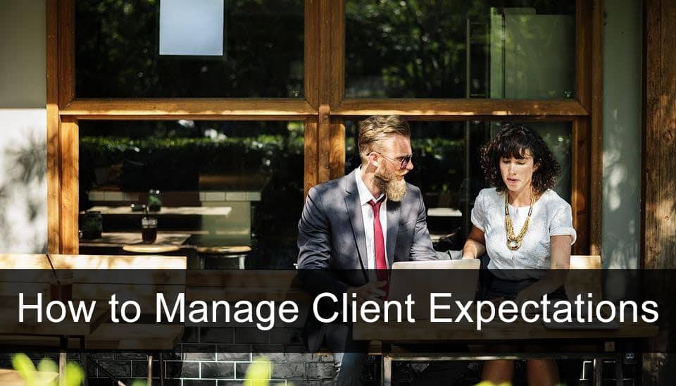 how to manage client expectations