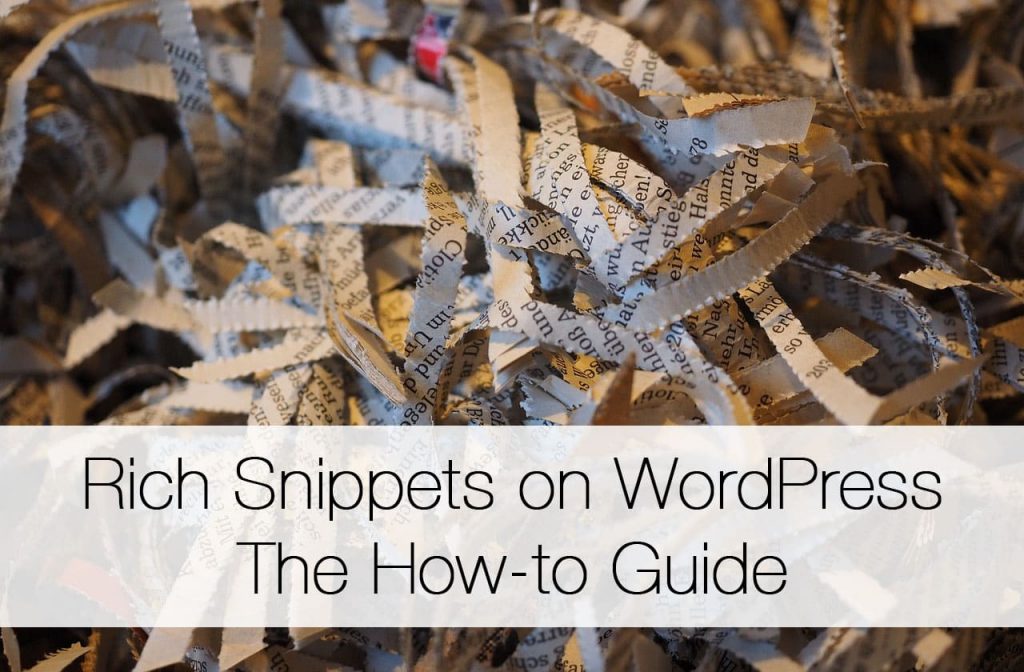 how to add rich snippets to WordPress1