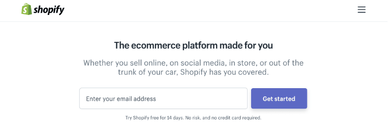 How to setup a shopify store - personal details