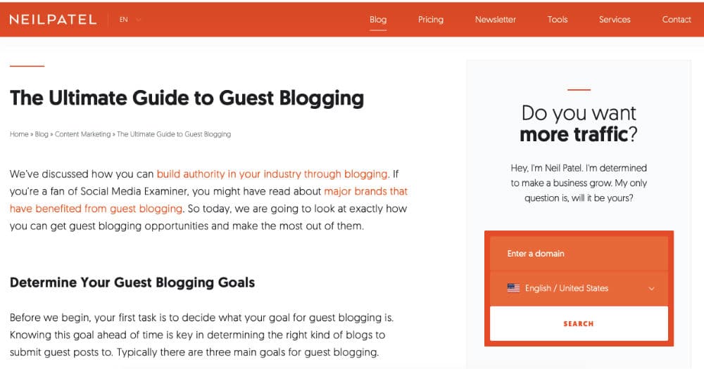 How to guest post